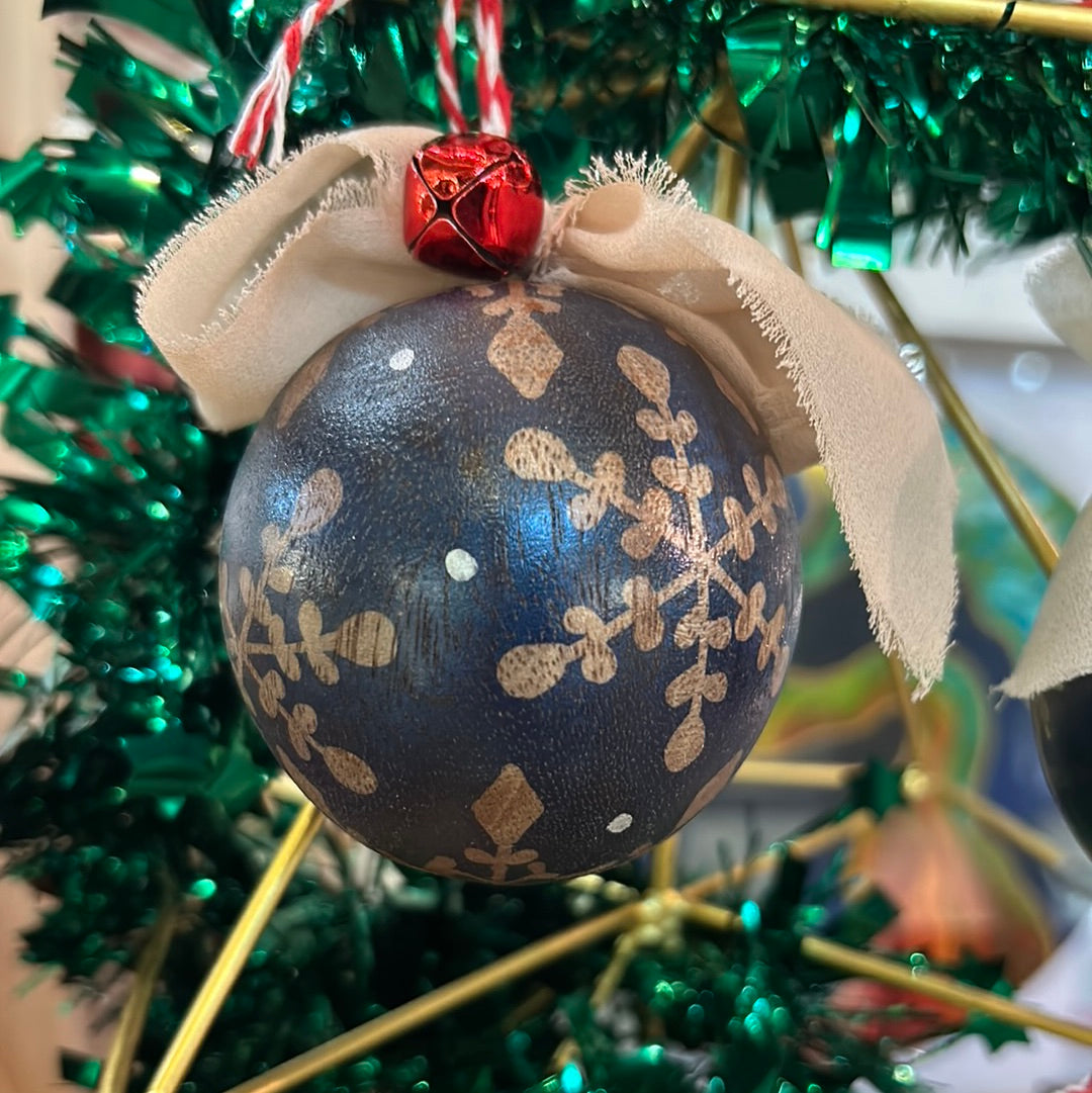 Heirloom Batik Bauble