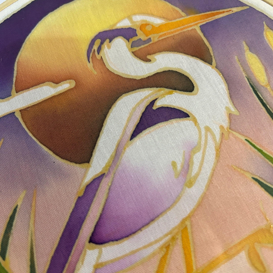 Medium Art - Purple Heron