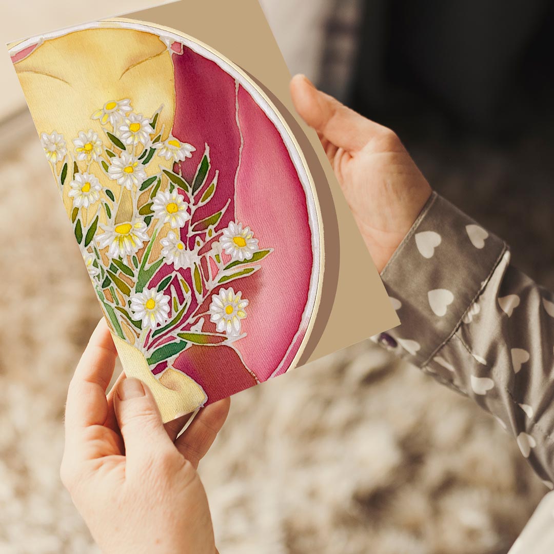 Daisies Bouquet Valentine's Day Card