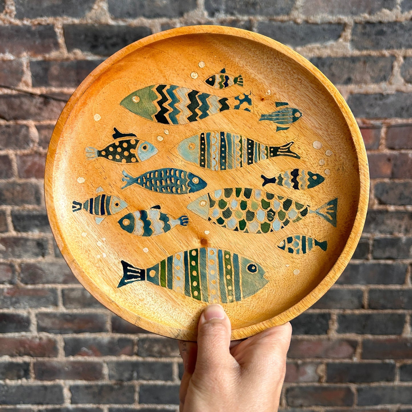 Batik Mahogany Plate Workshop