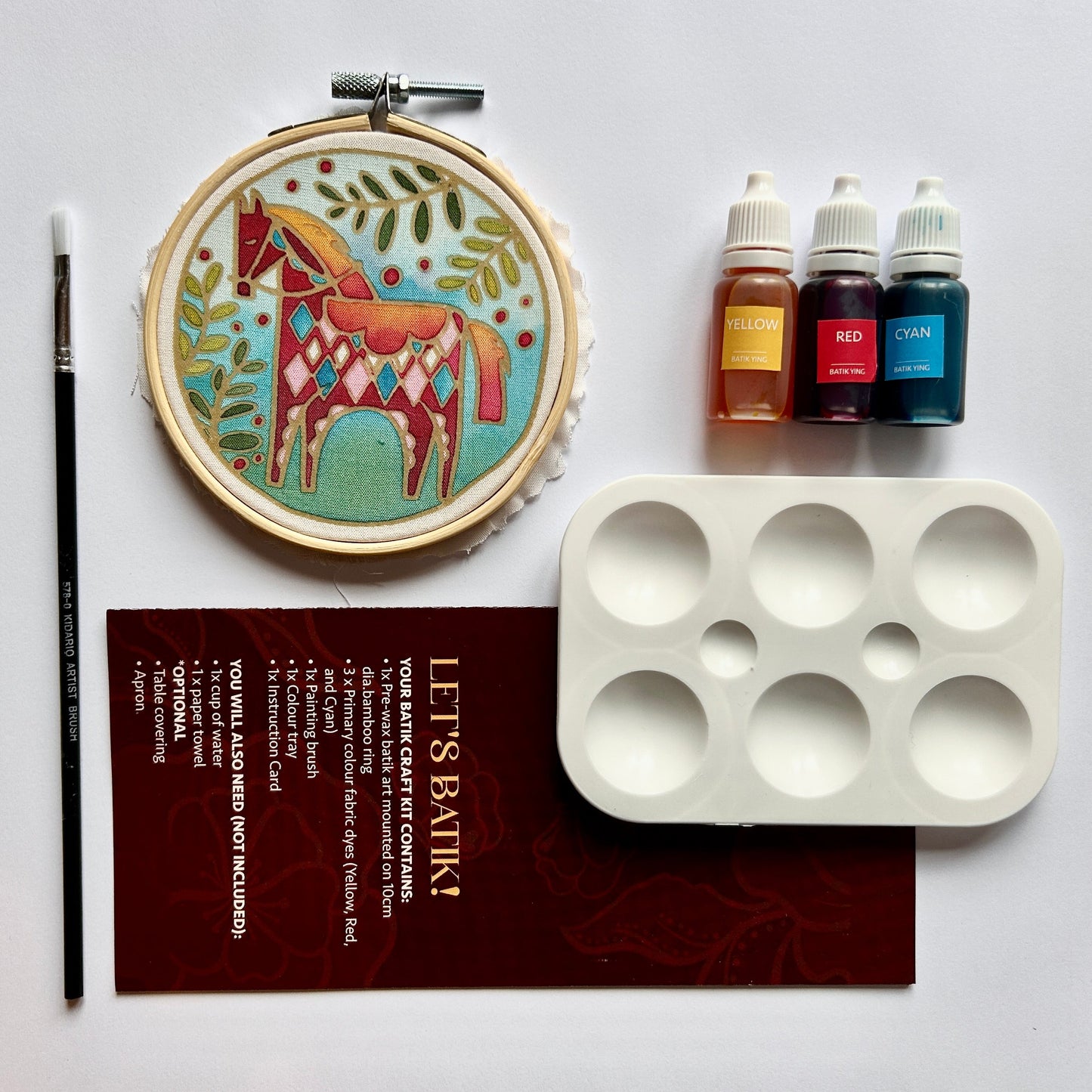 Mini Batik Craft Kit- My Little Pony