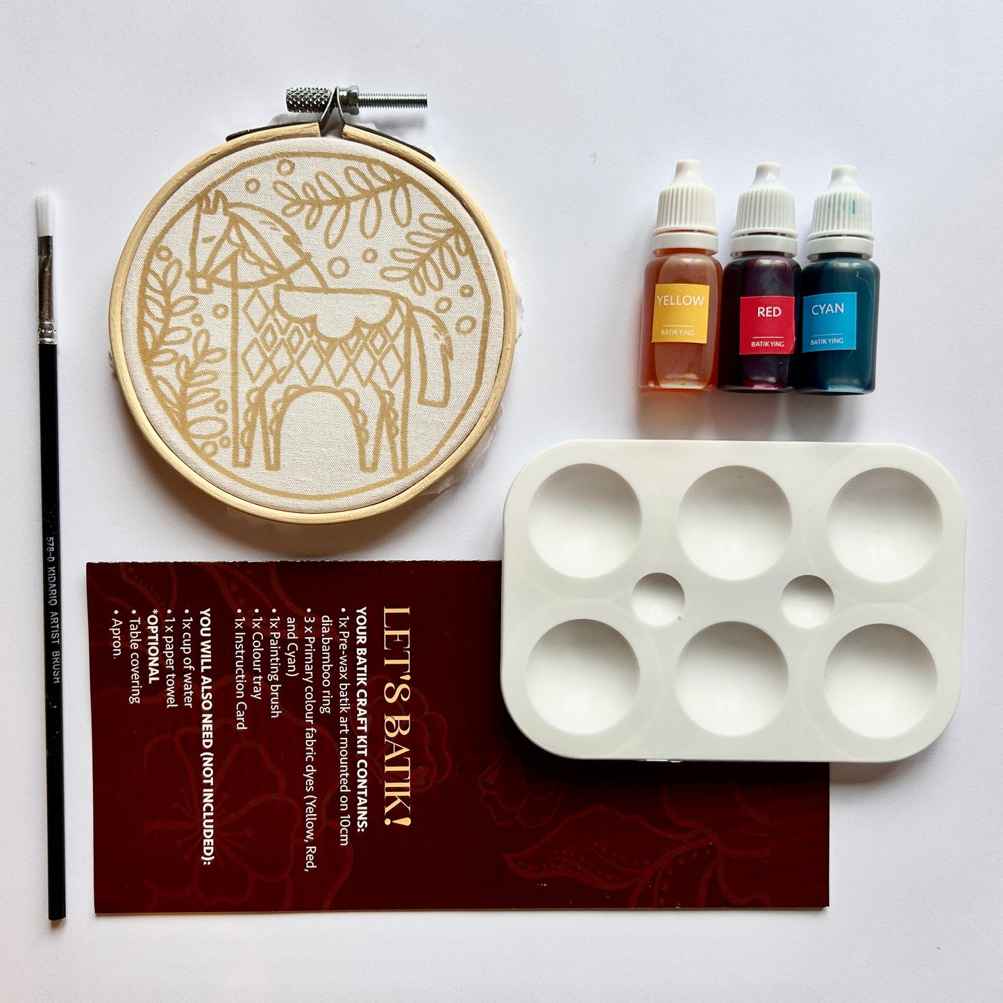 Mini Batik Craft Kit- My Little Pony