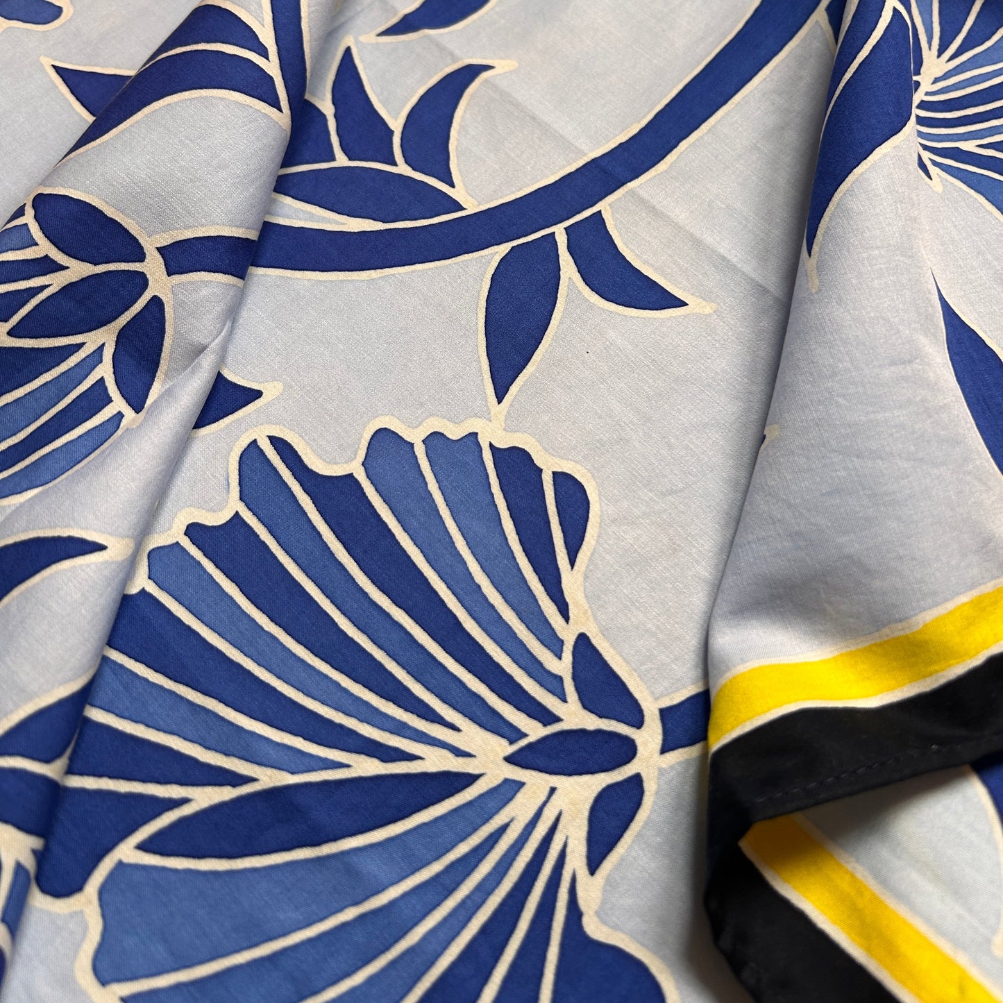 Batik Scarf - Vintage Blue