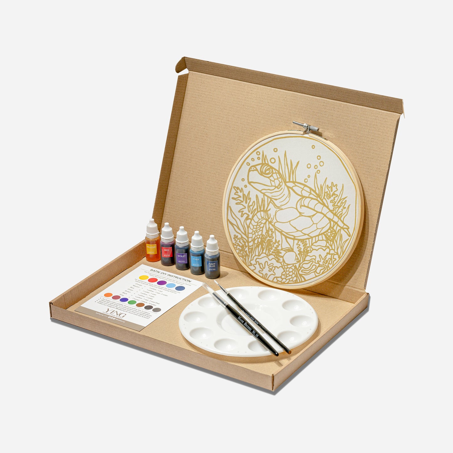 Classic Batik Craft Kit - OH MY Turtle