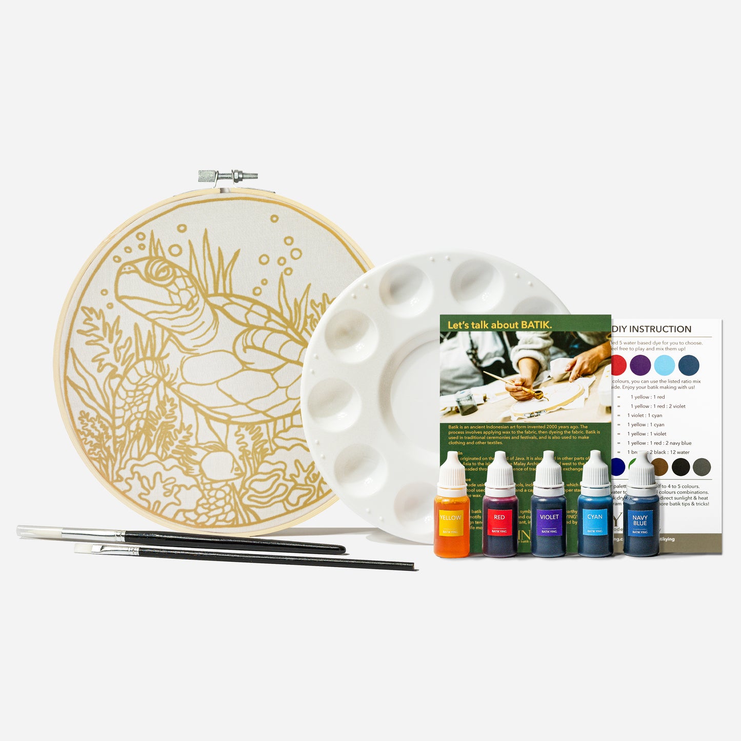 Classic Batik Craft Kit - OH MY Turtle