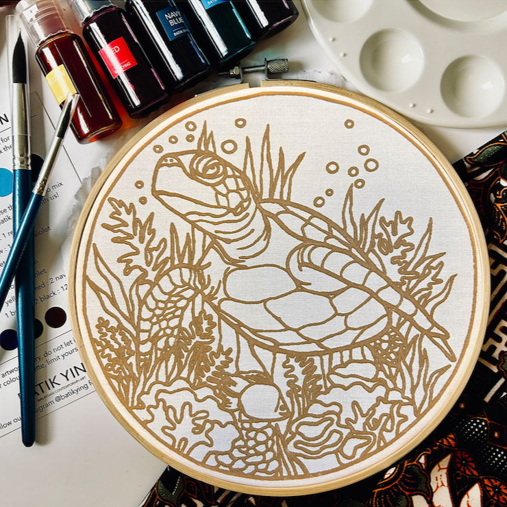 Classic Batik Craft Kit - OH MY Turtle