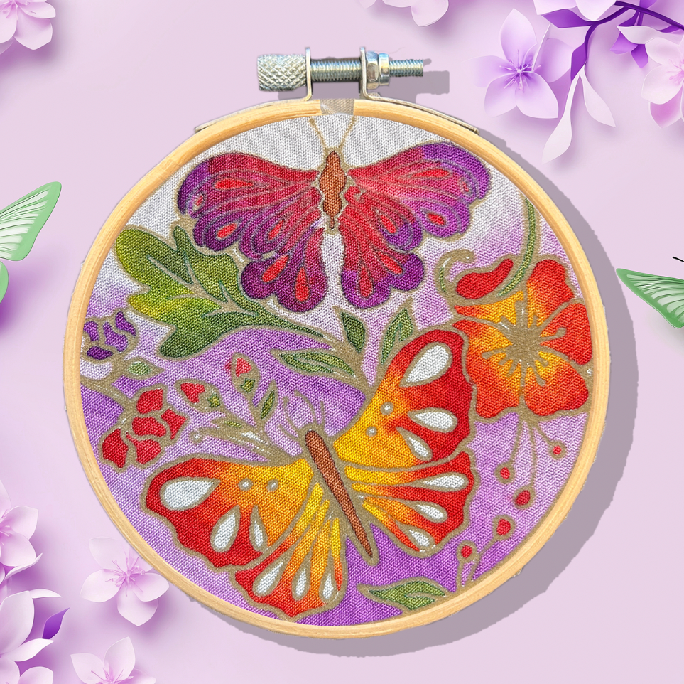Mini Batik Craft Kit - Flutter By, Butterfly