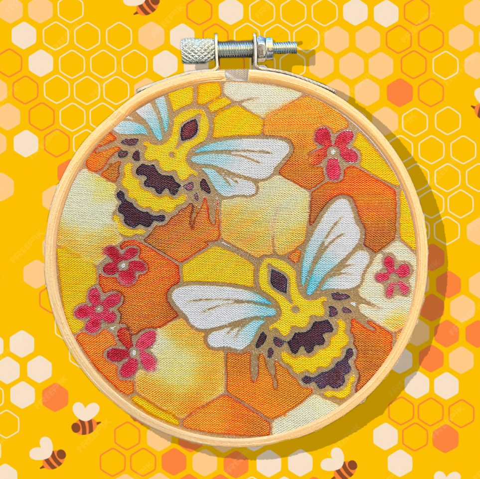 Mini Batik Craft Kit - Just BEE Yourself