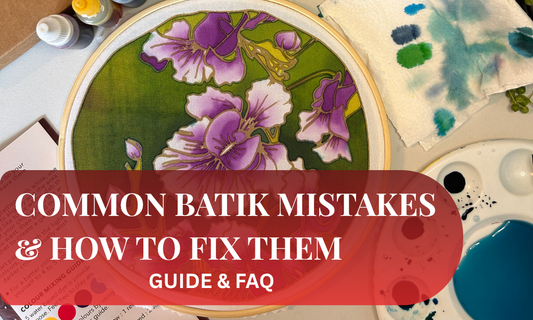 FAQ: Common Batik Painting Mistakes (And How to Fix Them)