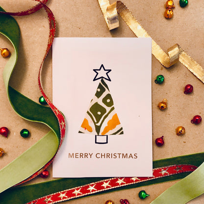Christmas Batik Card