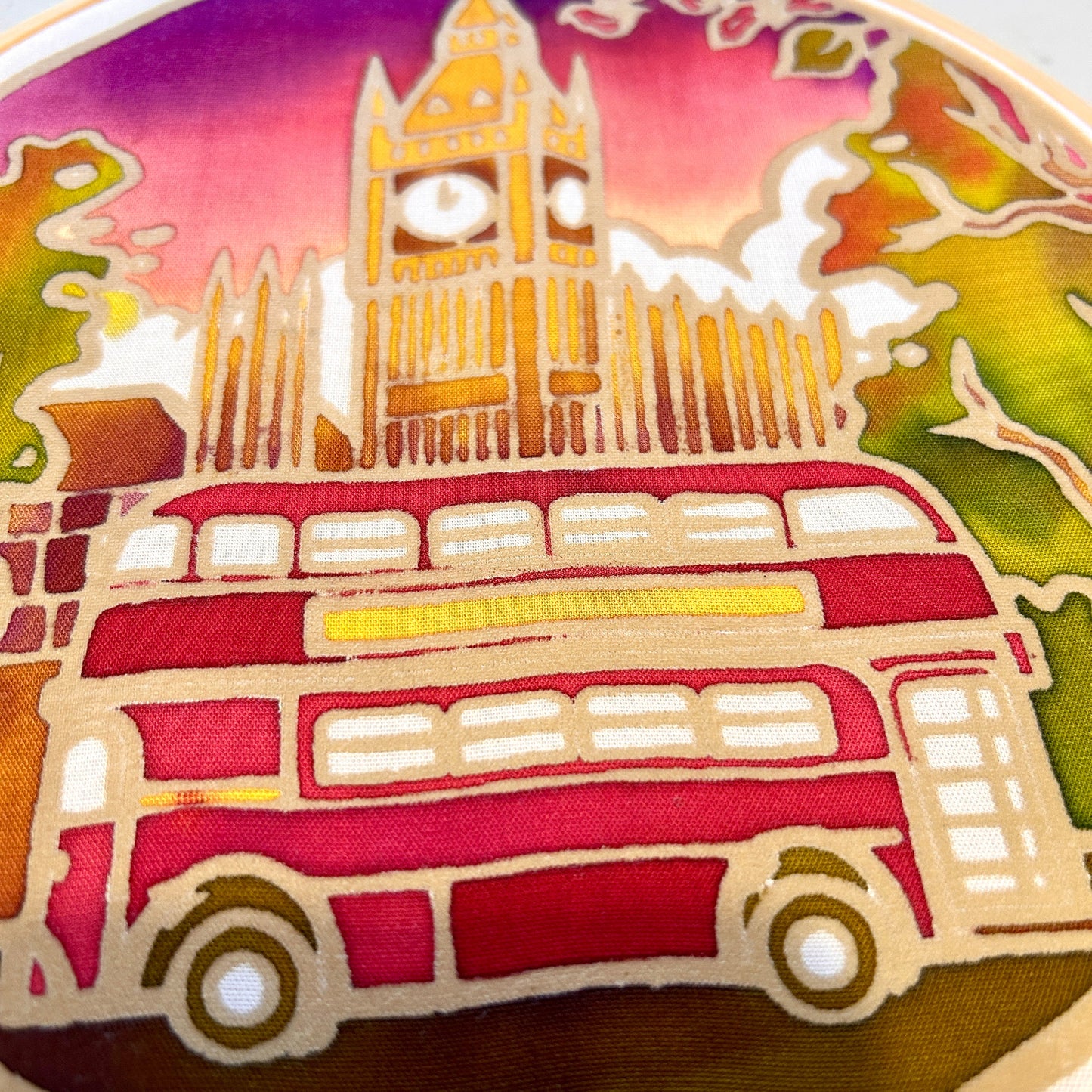 Classic Batik Craft Kit- The Big Red Bus