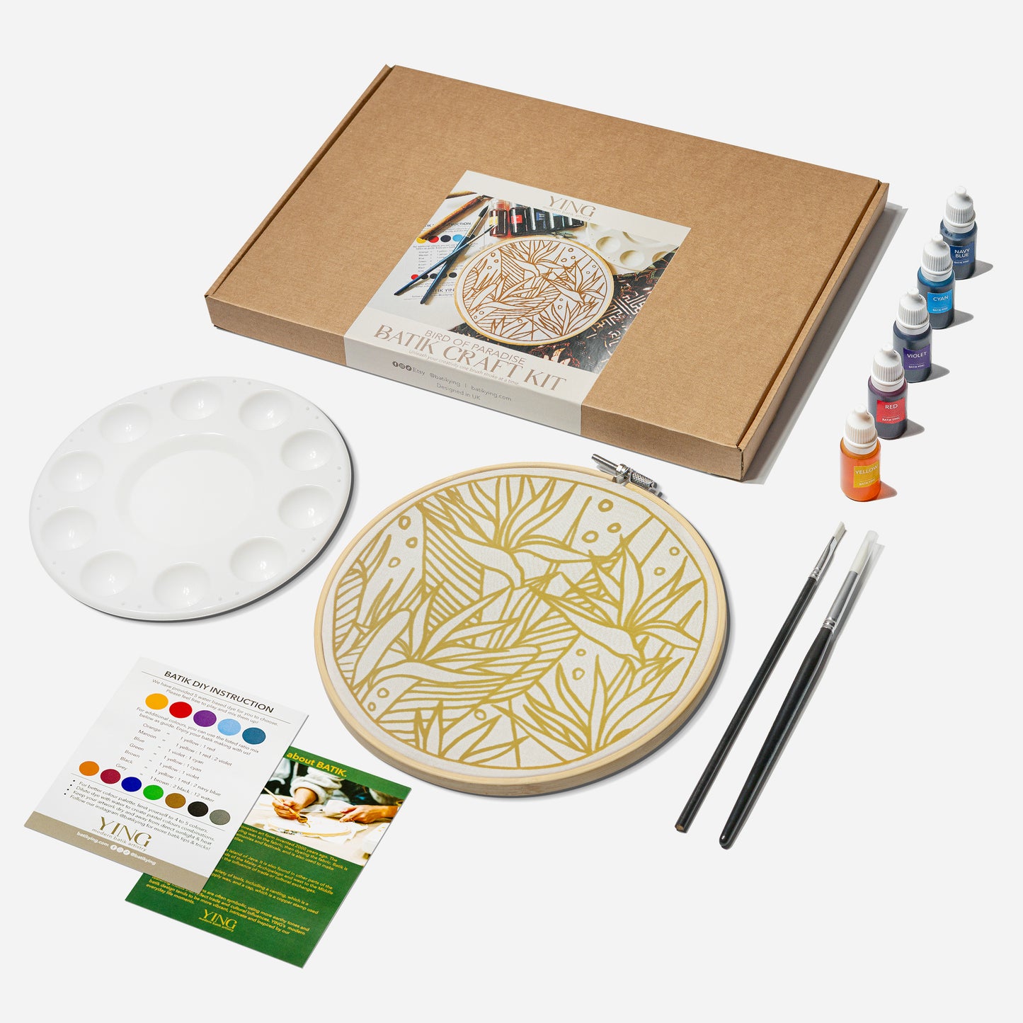 Classic Batik Craft Kit - Bird of Paradise