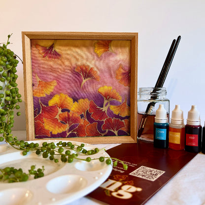 Batik Lamp Kit - Golden Gingko