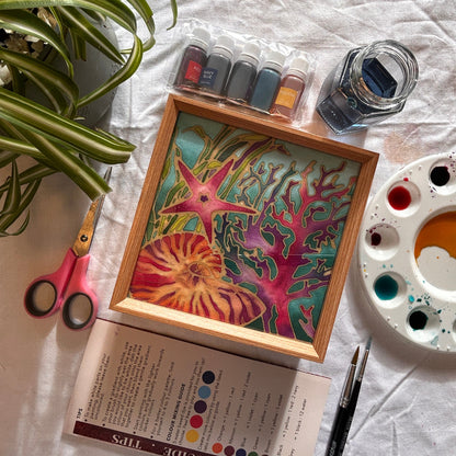 Batik Lamp Kit - Ocean Treasures