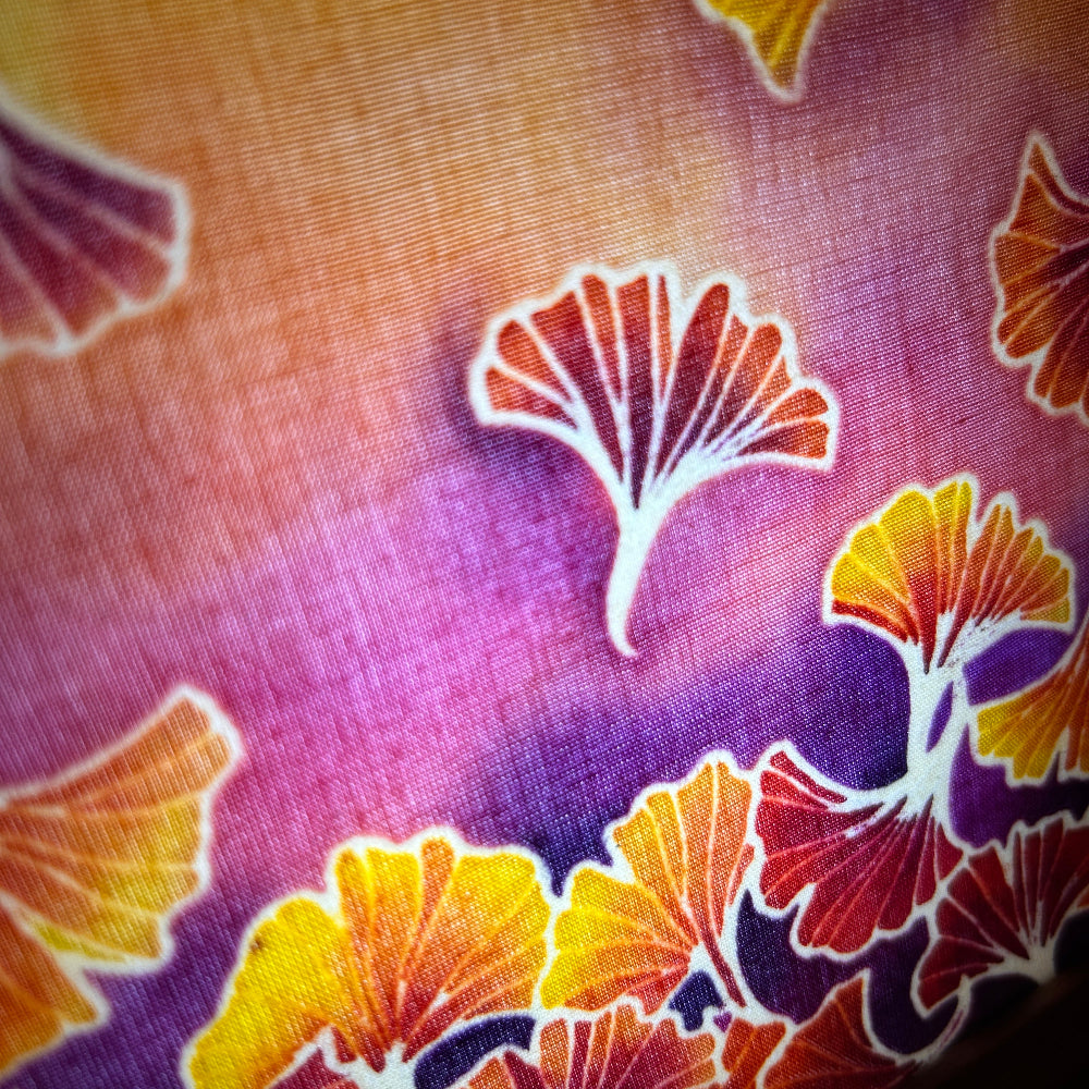 Batik Lamp Kit - Golden Gingko
