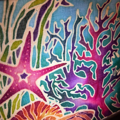 Batik Lamp Kit - Ocean Treasures