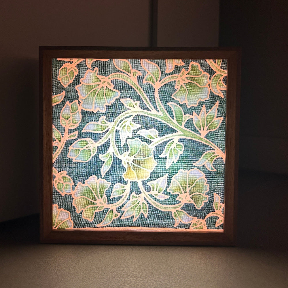 Batik Lamp Kit - Vintage Peonies