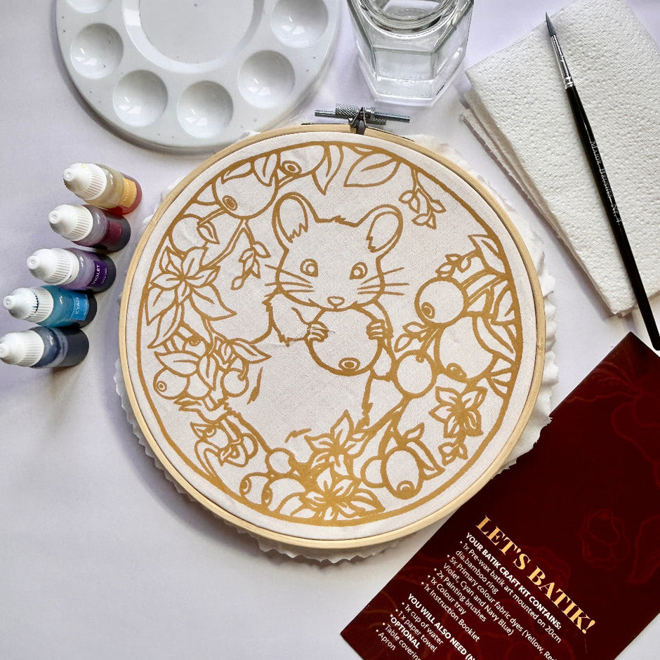Batik DIY Kits & Painting Sets | Creative Craft Kits for Adults ...