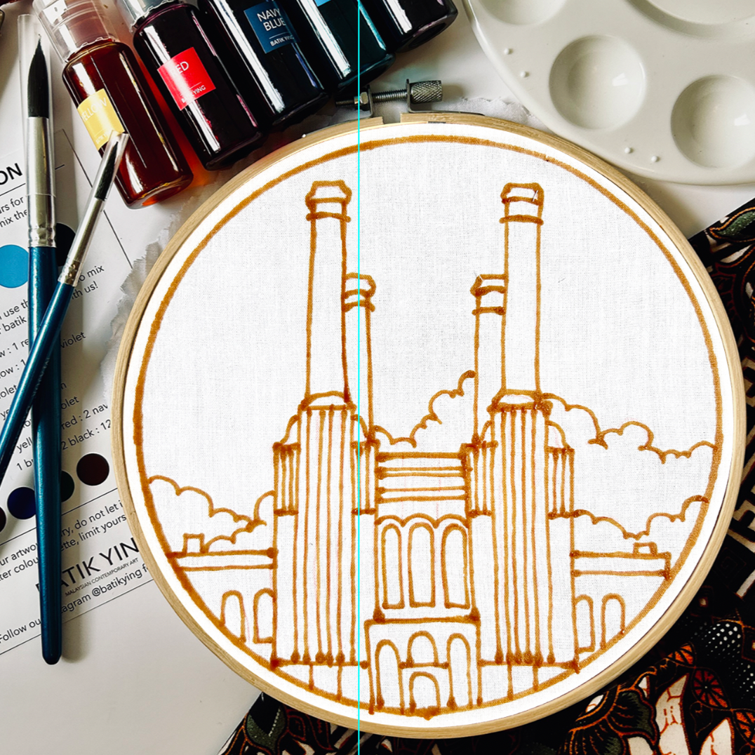 Batik DIY Kit - Battersea Powerstation