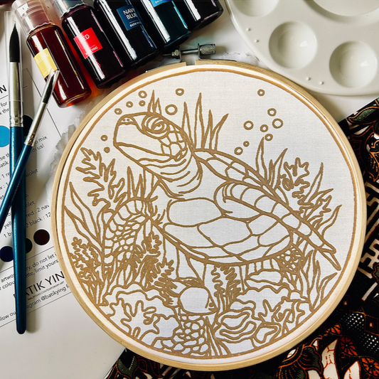 Batik DIY Kit - OH MY Turtle