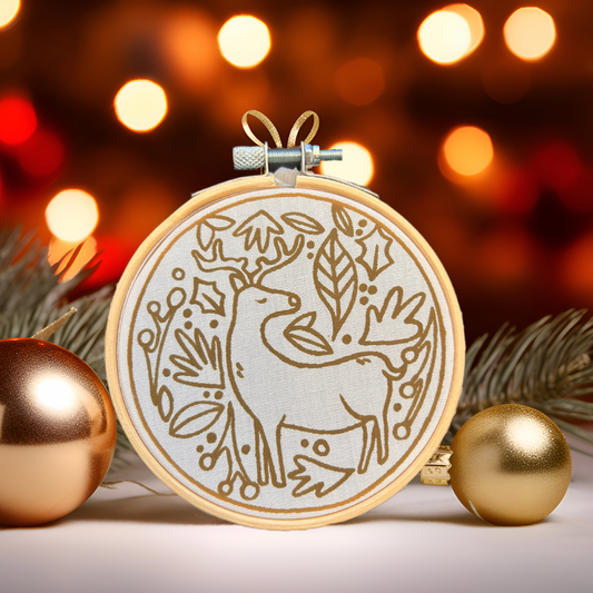 Mini Batik Rudolph Reindeer