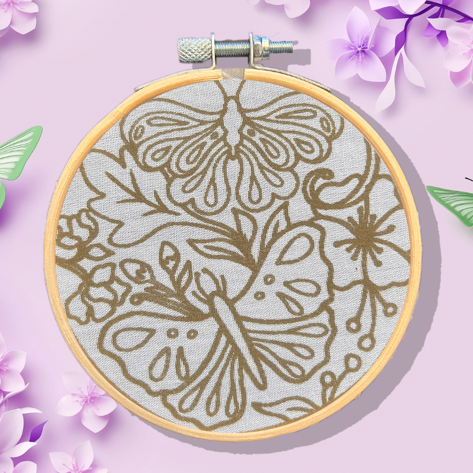 Mini Batik Craft Kit - Flutter By, Butterfly
