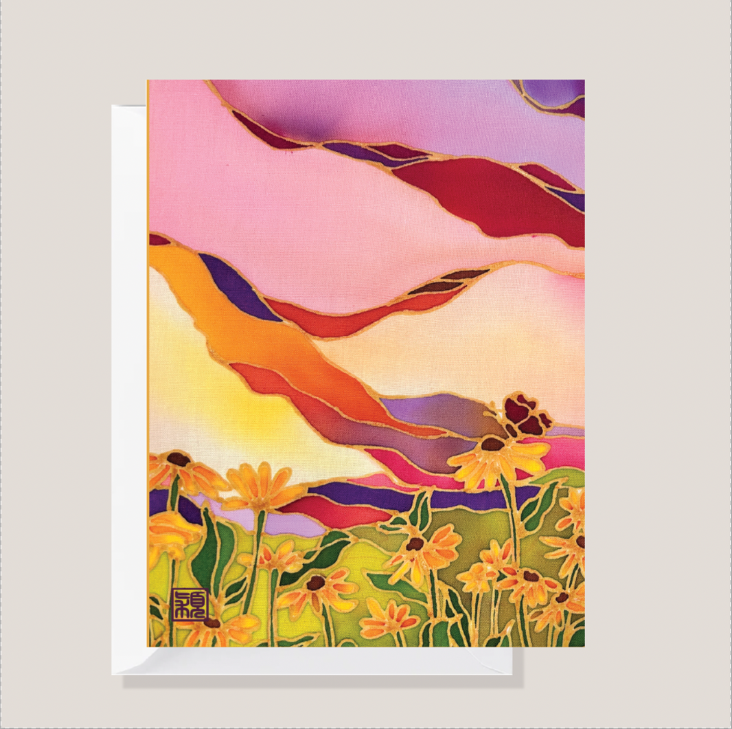 Batik Art Greeting Cards from Original Batik Artwork UK – Batik Ying