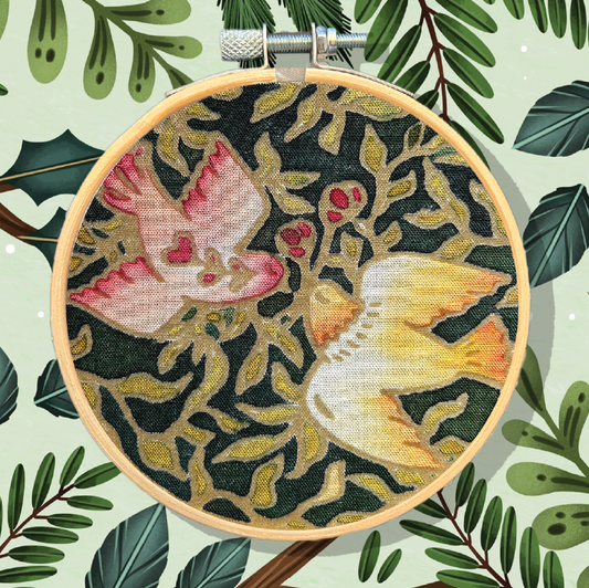 Mini Batik Craft Kit- Forest Dove
