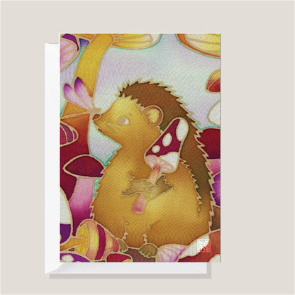 Hazel's Wonderland | Batik Art Greeting Card